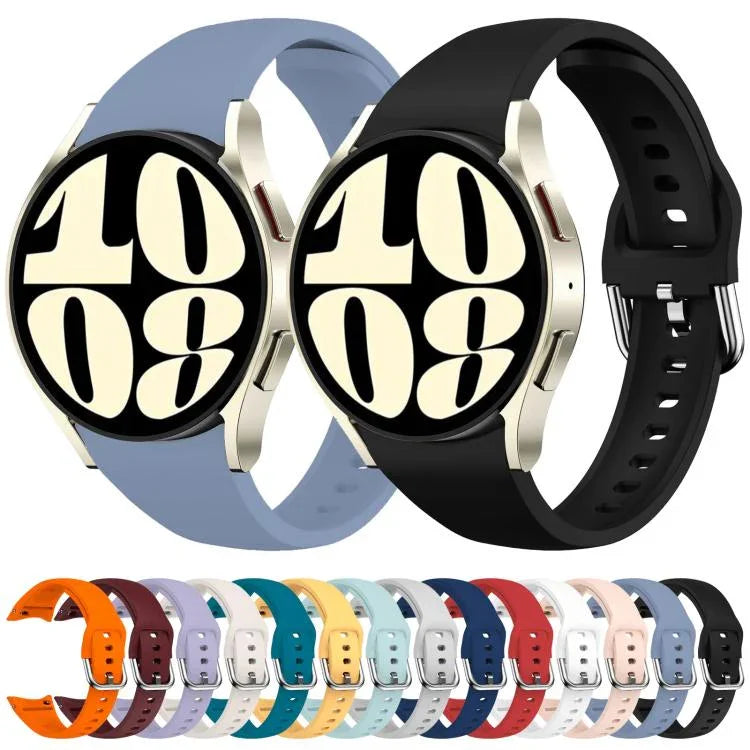 สายซิลิโคนบาง สำหรับ Samsung Galaxy Watch FE / 7 / 6 / 5 / 4