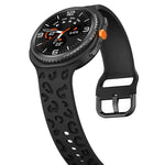 สายซิลิโคนลายเสือดาว สำหรับ Samsung Galaxy Watch8 / Watch8 Classic