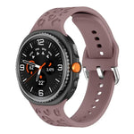 สายซิลิโคนลายเสือดาว สำหรับ Samsung Galaxy Watch8 / Watch8 Classic
