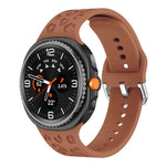 สายซิลิโคนลายเสือดาว สำหรับ Samsung Galaxy Watch8 / Watch8 Classic