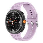 สายซิลิโคนลายเสือดาว สำหรับ Samsung Galaxy Watch8 / Watch8 Classic