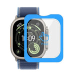 ฟิล์มกระจกนิรภัยเต็มจอ ป้องกันลายนิ้วมือ ความคมชัดสูง ติดตั้งง่าย สำหรับ Apple Watch Ultra 3 / 2 / 1 49 มม.