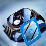 ฟิล์มกระจกนิรภัยเต็มจอ ป้องกันลายนิ้วมือ ความคมชัดสูง ติดตั้งง่าย สำหรับ Apple Watch Ultra 3 / 2 / 1 49 มม.