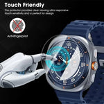 ฟิล์มกระจกนิรภัย HD ป้องกันลายนิ้วมือเต็มจอ ติดตั้งง่าย สำหรับ Samsung Galaxy Watch Ultra 2025, สำหรับ Samsung Galaxy Watch8 44mm, สำหรับ Samsung Galaxy Watch8 40mm, สำหรับ Samsung Galaxy Watch Ultra 47mm