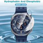 ฟิล์มกระจกนิรภัย HD ป้องกันลายนิ้วมือเต็มจอ ติดตั้งง่าย สำหรับ Samsung Galaxy Watch Ultra 2025, สำหรับ Samsung Galaxy Watch8 44mm, สำหรับ Samsung Galaxy Watch8 40mm, สำหรับ Samsung Galaxy Watch Ultra 47mm