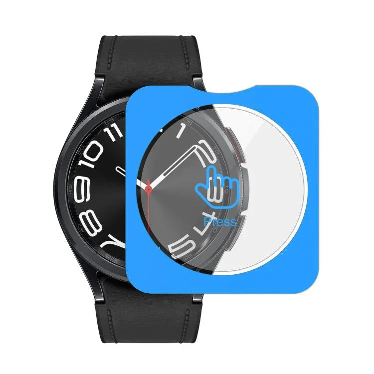 ฟิล์มกระจกนิรภัย HD ป้องกันลายนิ้วมือเต็มจอ ติดตั้งง่าย สำหรับ Samsung Galaxy Watch Ultra 2025, สำหรับ Samsung Galaxy Watch8 44mm, สำหรับ Samsung Galaxy Watch8 40mm, สำหรับ Samsung Galaxy Watch Ultra 47mm