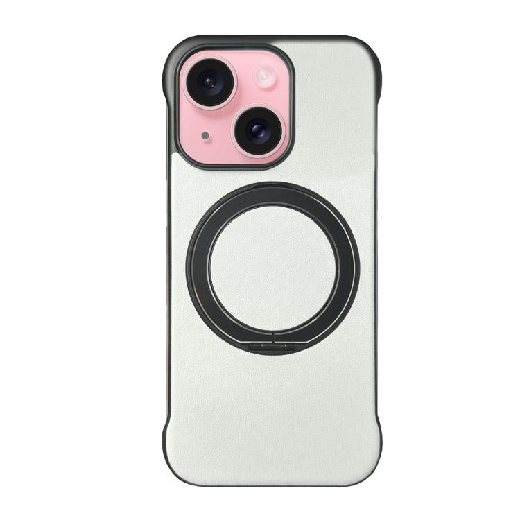 เคสโทรศัพท์แบบถือ MagSafe ผิวหนัง PC ไม่มีกรอบ สำหรับ iPhone 16 Plus, สำหรับ iPhone 16, สำหรับ iPhone 15 Pro Max, สำหรับ iPhone 15 Pro, สำหรับ iPhone 15 Plus, สำหรับ iPhone 15