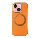 เคสโทรศัพท์แบบถือ MagSafe ผิวหนัง PC ไม่มีกรอบ สำหรับ iPhone 16 Plus, สำหรับ iPhone 16, สำหรับ iPhone 15 Pro Max, สำหรับ iPhone 15 Pro, สำหรับ iPhone 15 Plus, สำหรับ iPhone 15
