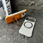 เคสโทรศัพท์แบบถือ MagSafe ผิวหนัง PC ไม่มีกรอบ สำหรับ iPhone 14 Plus, สำหรับ iPhone 14, สำหรับ iPhone 14 Pro, สำหรับ iPhone 14 Pro Max, สำหรับ iPhone 13 Pro Max, สำหรับ iPhone 13 Pro