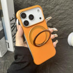 เคสโทรศัพท์แบบถือ MagSafe ผิวหนัง PC ไม่มีกรอบ สำหรับ iPhone 16 Plus, สำหรับ iPhone 16, สำหรับ iPhone 15 Pro Max, สำหรับ iPhone 15 Pro, สำหรับ iPhone 15 Plus, สำหรับ iPhone 15