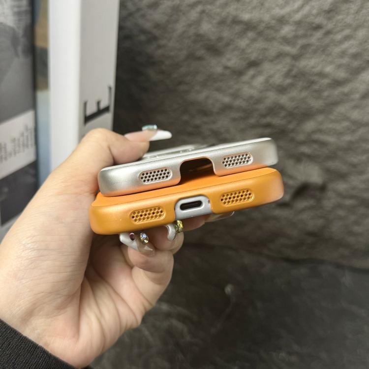 เคสโทรศัพท์แบบถือ MagSafe ผิวหนัง PC ไม่มีกรอบ สำหรับ iPhone 16 Plus, สำหรับ iPhone 16, สำหรับ iPhone 15 Pro Max, สำหรับ iPhone 15 Pro, สำหรับ iPhone 15 Plus, สำหรับ iPhone 15