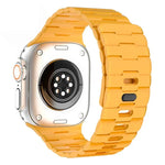 สายรัดนาฬิกาซิลิโคนแม่เหล็กหมุดเดี่ยวลายม้า สำหรับ Apple Watch 46 มม. / 49 มม. / 45 มม. / 44 มม.