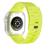 สายรัดนาฬิกาซิลิโคนแม่เหล็กหมุดเดี่ยวลายม้า สำหรับ Apple Watch 46 มม. / 49 มม. / 45 มม. / 44 มม.