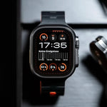 สายรัดนาฬิกาซิลิโคนแม่เหล็กหมุดเดี่ยวลายม้า สำหรับ Apple Watch 46 มม. / 49 มม. / 45 มม. / 44 มม.