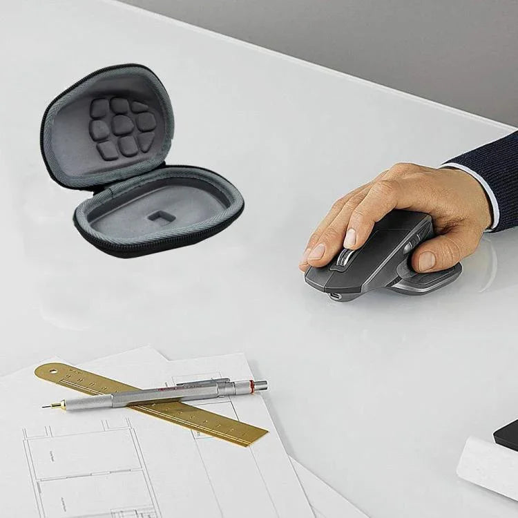 กระเป๋าเก็บเมาส์ไร้สายแบบพกพาแบบแข็งสำหรับ Logitech MX Master 4 / MX Master3S, สำหรับ Logitech MX Master 4 / MX Master 3S