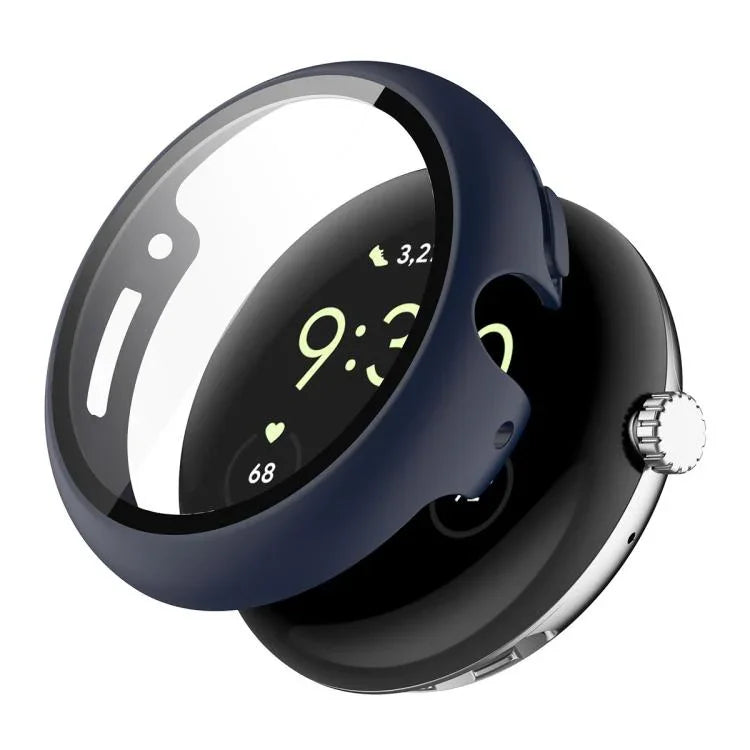 ฟิล์มกระจกนิรภัยเต็มจอ ENKAY Hat-Prince พร้อมเคส PC แบบบูรณาการ สำหรับ Google Pixel Watch 4 ขนาด 45 มม. สำหรับ Google Pixel Watch 4 ขนาด 41 มม.