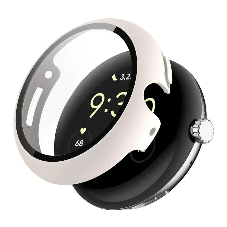 ฟิล์มกระจกนิรภัยเต็มจอ ENKAY Hat-Prince พร้อมเคส PC แบบบูรณาการ สำหรับ Google Pixel Watch 4 ขนาด 45 มม. สำหรับ Google Pixel Watch 4 ขนาด 41 มม.