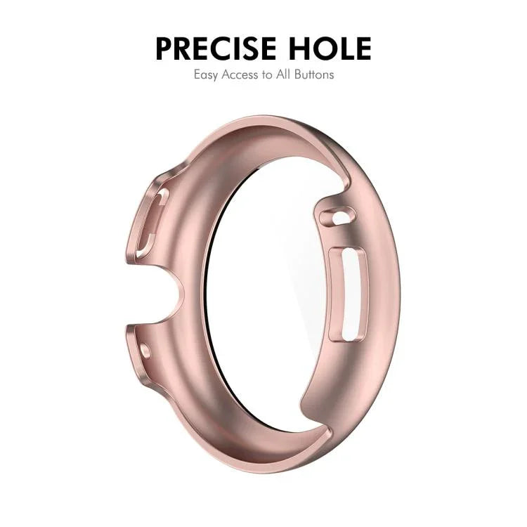ฟิล์มกระจกนิรภัยเต็มจอ ENKAY Hat-Prince พร้อมเคส PC แบบบูรณาการ สำหรับ Google Pixel Watch 4 ขนาด 45 มม. สำหรับ Google Pixel Watch 4 ขนาด 41 มม.
