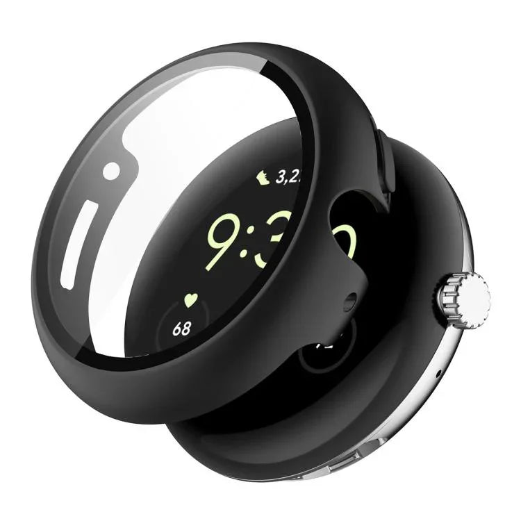 ฟิล์มกระจกนิรภัยเต็มจอ ENKAY Hat-Prince พร้อมเคส PC แบบบูรณาการ สำหรับ Google Pixel Watch 4 ขนาด 45 มม. สำหรับ Google Pixel Watch 4 ขนาด 41 มม.
