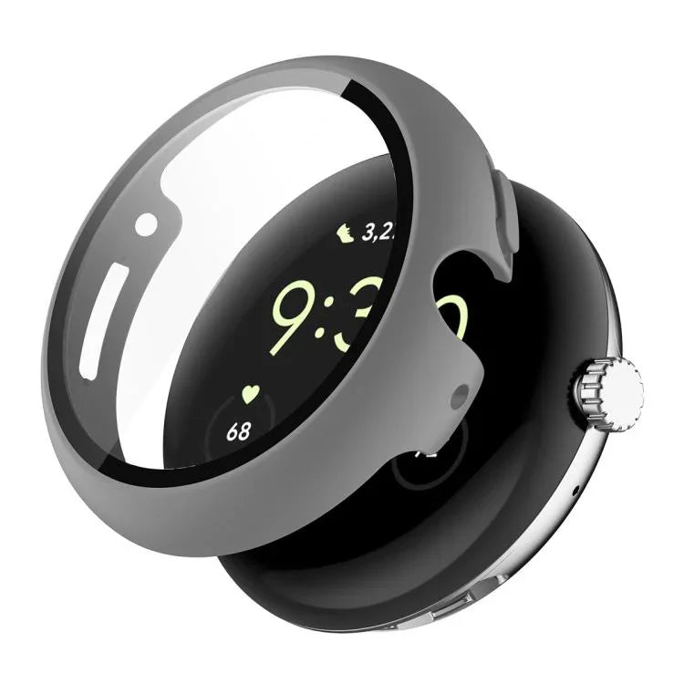 ฟิล์มกระจกนิรภัยเต็มจอ ENKAY Hat-Prince พร้อมเคส PC แบบบูรณาการ สำหรับ Google Pixel Watch 4 ขนาด 45 มม. สำหรับ Google Pixel Watch 4 ขนาด 41 มม.