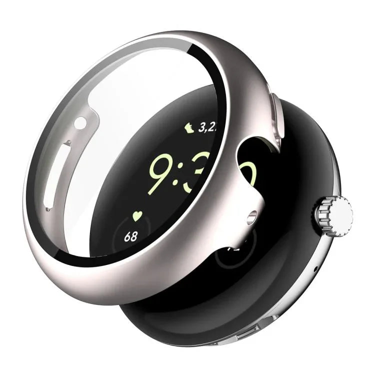 ฟิล์มกระจกนิรภัยเต็มจอ ENKAY Hat-Prince พร้อมเคส PC แบบบูรณาการ สำหรับ Google Pixel Watch 4 ขนาด 45 มม. สำหรับ Google Pixel Watch 4 ขนาด 41 มม.