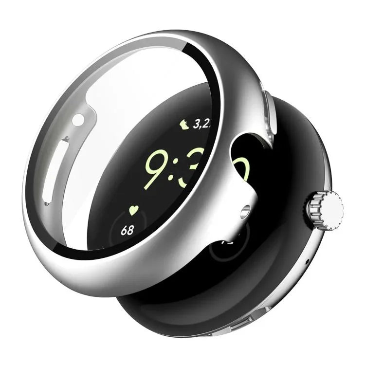 ฟิล์มกระจกนิรภัยเต็มจอ ENKAY Hat-Prince พร้อมเคส PC แบบบูรณาการ สำหรับ Google Pixel Watch 4 ขนาด 45 มม. สำหรับ Google Pixel Watch 4 ขนาด 41 มม.