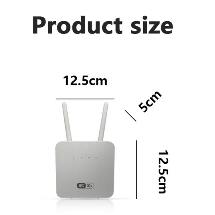 CP116-E รุ่นยูเรเชีย ช่องใส่ซิมการ์ด พอร์ตเดียว 4G LTE เราเตอร์ CPE 300Mbps เราเตอร์ไร้สาย ปลั๊ก US, ปลั๊ก EU, ปลั๊ก UK