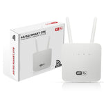 CP116-E รุ่นยูเรเชีย ช่องใส่ซิมการ์ด พอร์ตเดียว 4G LTE เราเตอร์ CPE 300Mbps เราเตอร์ไร้สาย ปลั๊ก US, ปลั๊ก EU, ปลั๊ก UK