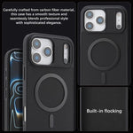 เคสโทรศัพท์ MagSafe คาร์บอนไฟเบอร์ Kalebol สำหรับ iPhone 17 Pro Max, สำหรับ iPhone 17 Pro, สำหรับ iPhone 17, สำหรับ iPhone Air, สำหรับ iPhone 16 Pro Max, สำหรับ iPhone 16 Pro, สำหรับ iPhone 16 Plus, สำหรับ iPhone 16