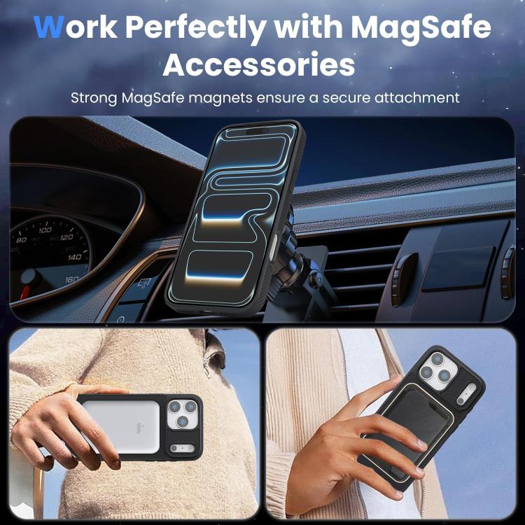 เคสโทรศัพท์ MagSafe คาร์บอนไฟเบอร์ Kalebol สำหรับ iPhone 17 Pro Max, สำหรับ iPhone 17 Pro, สำหรับ iPhone 17, สำหรับ iPhone Air, สำหรับ iPhone 16 Pro Max, สำหรับ iPhone 16 Pro, สำหรับ iPhone 16 Plus, สำหรับ iPhone 16