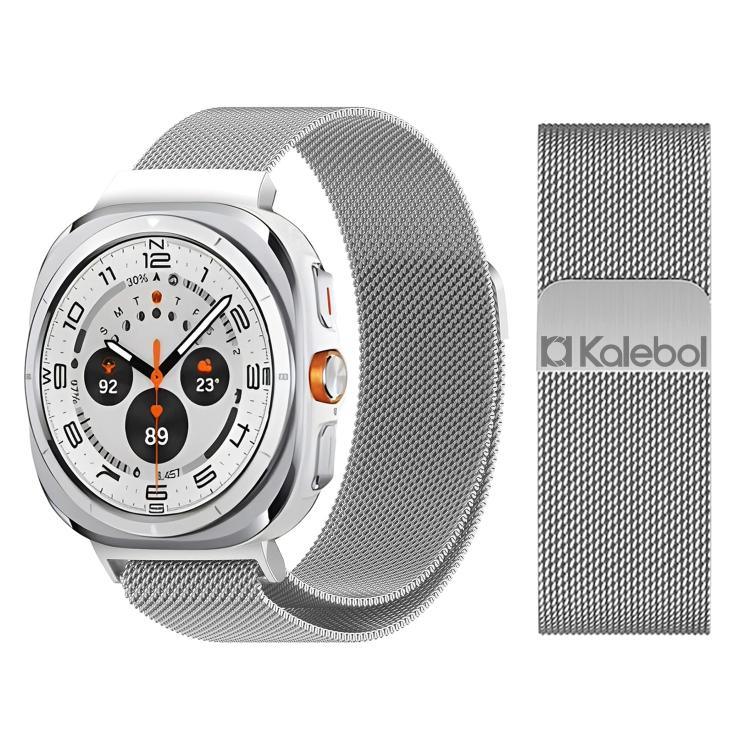 สายสแตนเลสแม่เหล็ก Kalebol Milan สำหรับ Samsung Galaxy Watch Ultra 47mm / Ultra 2025