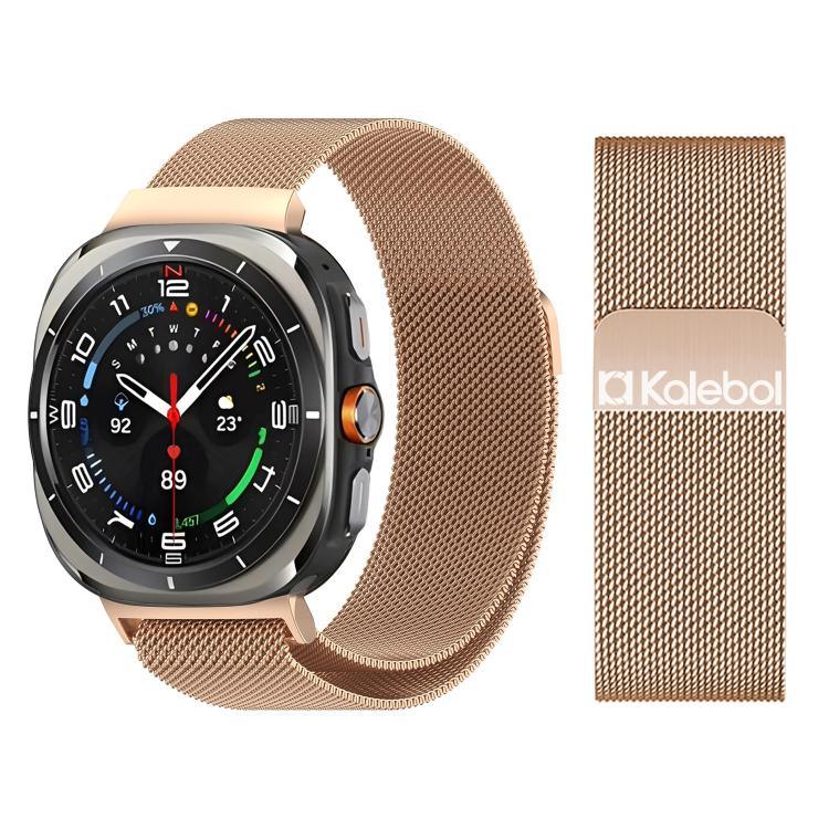 สายสแตนเลสแม่เหล็ก Kalebol Milan สำหรับ Samsung Galaxy Watch Ultra 47mm / Ultra 2025