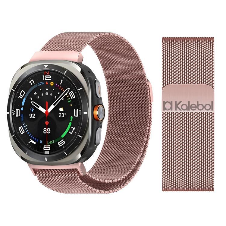 สายสแตนเลสแม่เหล็ก Kalebol Milan สำหรับ Samsung Galaxy Watch Ultra 47mm / Ultra 2025