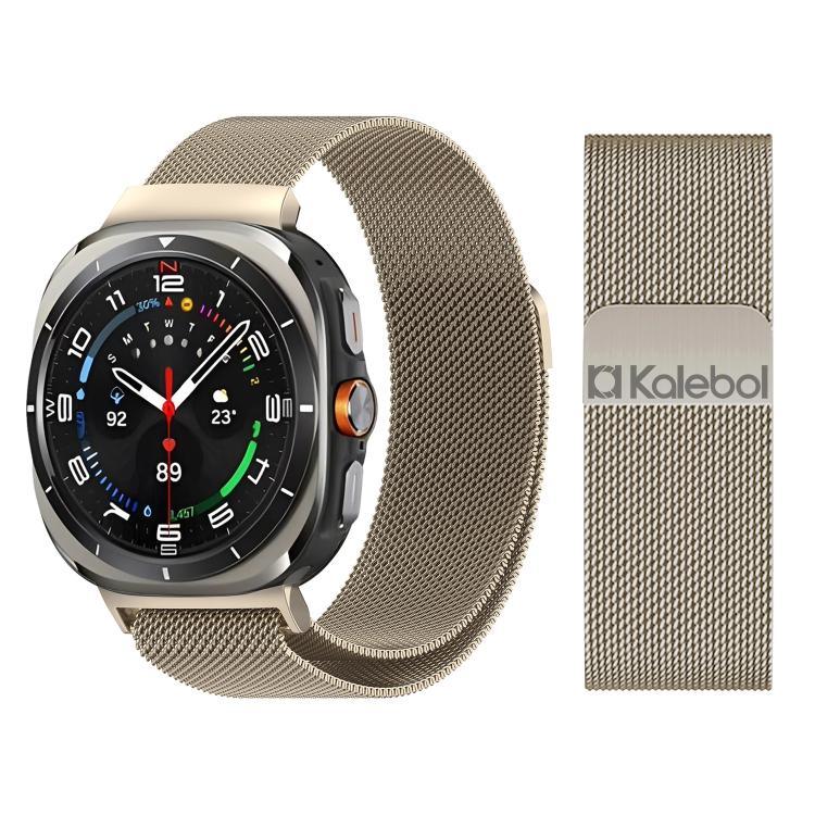 สายสแตนเลสแม่เหล็ก Kalebol Milan สำหรับ Samsung Galaxy Watch Ultra 47mm / Ultra 2025