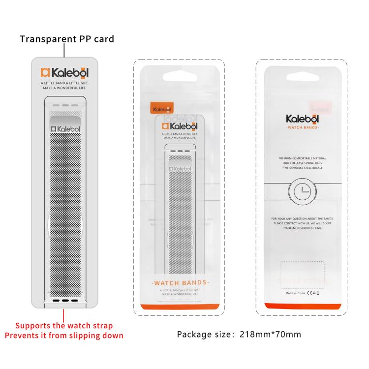 Kalebol Milan Magnetic Stainless Steel Watch Band, For Samsung Galaxy Watch8 / Watch8 Classic