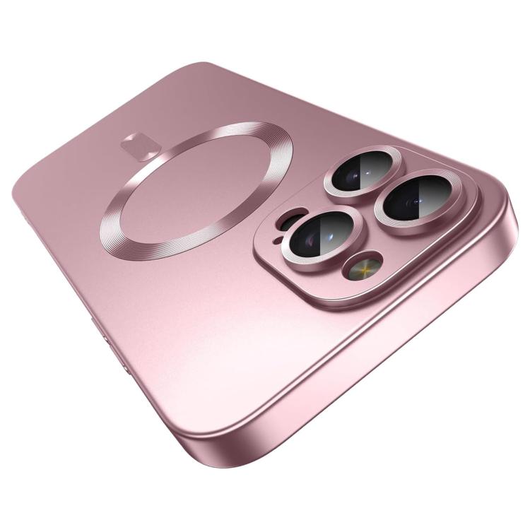 เคสโทรศัพท์ TPU โลหะบางพิเศษพร้อม MagSafe และฟิล์มเลนส์ สำหรับ iPhone 14 Plus, สำหรับ iPhone 14, สำหรับ iPhone 14 Pro, สำหรับ iPhone 14 Pro Max, สำหรับ iPhone 13 Pro Max, สำหรับ iPhone 13 Pro, สำหรับ iPhone 13