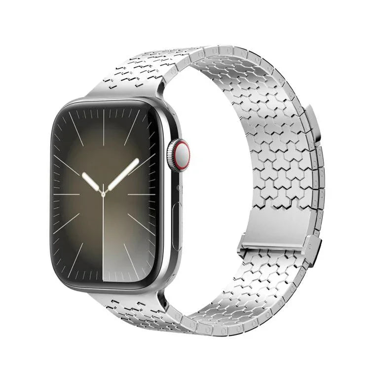 สายรัดนาฬิกาเหล็กกล้าไร้สนิมแม่เหล็กคู่รูปตัว Y สำหรับ Apple Watch 42 / 44 / 45 / 46 / 49mm, สำหรับ Apple Watch 38 / 40 / 41 / S11 42mm