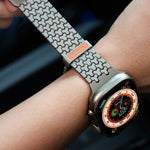 สายรัดนาฬิกาเหล็กกล้าไร้สนิมแม่เหล็กคู่รูปตัว Y สำหรับ Apple Watch 42 / 44 / 45 / 46 / 49mm, สำหรับ Apple Watch 38 / 40 / 41 / S11 42mm