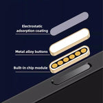 สติกเกอร์ป้องกันกล้องและควบคุมสัมผัส Dynamic Island Kalebol สำหรับ iPhone 17 ซีรีส์