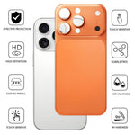 Kalebol Ultra-Thin Transformation into 17 Pro Max Frosted Aluminum Alloy Metal Back Cover, For iPhone 16 Pro Max, For iPhone 15 Pro Max, For iPhone 14 Pro Max, For iPhone 13 Pro Max