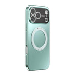 เคสโทรศัพท์ MagSafe ชุบไฟฟ้าพร้อมที่จับหมุน 360 องศาและฝาครอบเลนส์ สำหรับ iPhone 17 Pro Max, สำหรับ iPhone 17 Pro, สำหรับ iPhone 17, สำหรับ iPhone Air, สำหรับ iPhone 16 Pro Max, สำหรับ iPhone 16 Pro