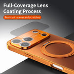 เคสโทรศัพท์ MagSafe ชุบไฟฟ้าพร้อมที่จับหมุน 360 องศาและฝาครอบเลนส์ สำหรับ iPhone 14 Pro Max, สำหรับ iPhone 13 Pro Max, สำหรับ iPhone 13 Pro, สำหรับ iPhone 13