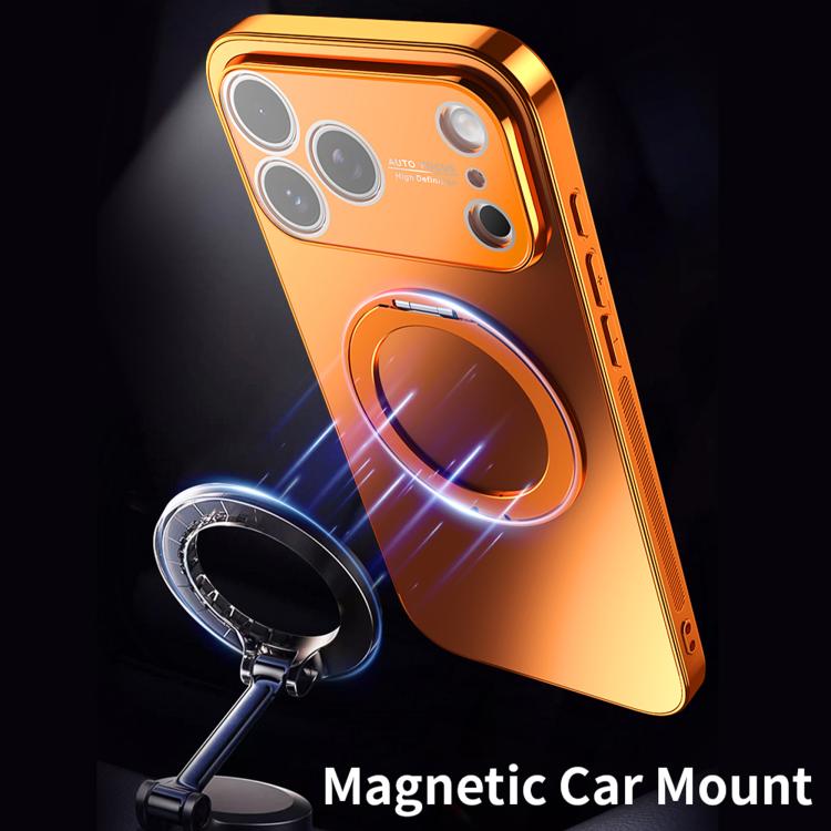 เคสโทรศัพท์ MagSafe ชุบไฟฟ้าพร้อมที่จับหมุน 360 องศาและฝาครอบเลนส์ สำหรับ iPhone 14 Pro Max, สำหรับ iPhone 13 Pro Max, สำหรับ iPhone 13 Pro, สำหรับ iPhone 13
