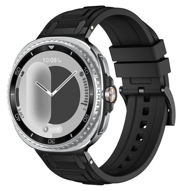 สายรัดนาฬิกาซิลิโคนเกราะสามชั้น สำหรับ Samsung Galaxy Watch8 / Watch8 Classic