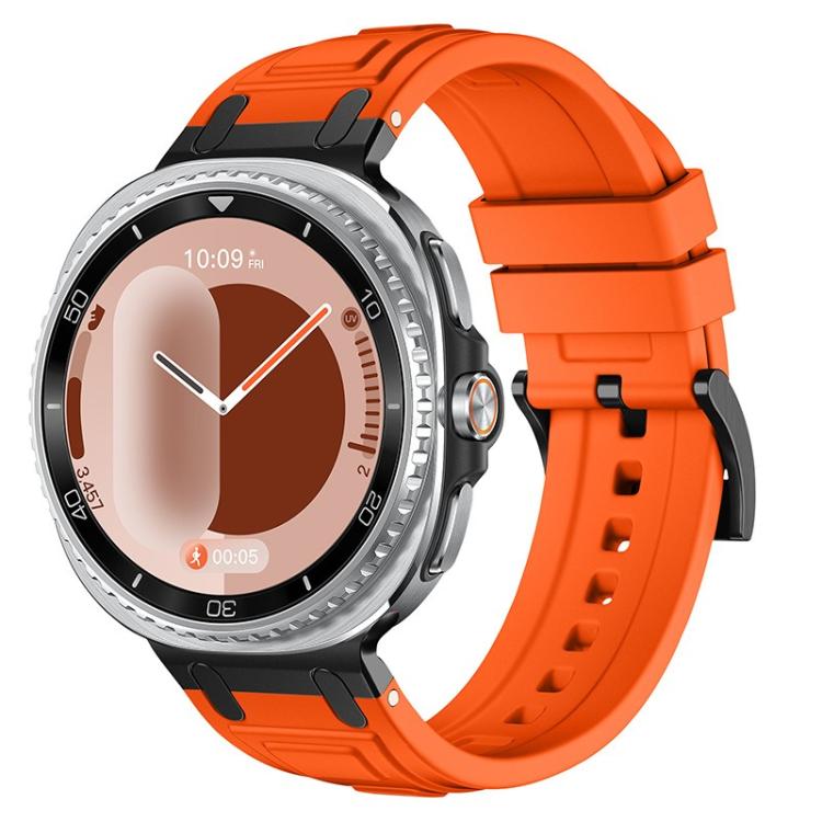 สายรัดนาฬิกาซิลิโคนเกราะสามชั้น สำหรับ Samsung Galaxy Watch8 / Watch8 Classic