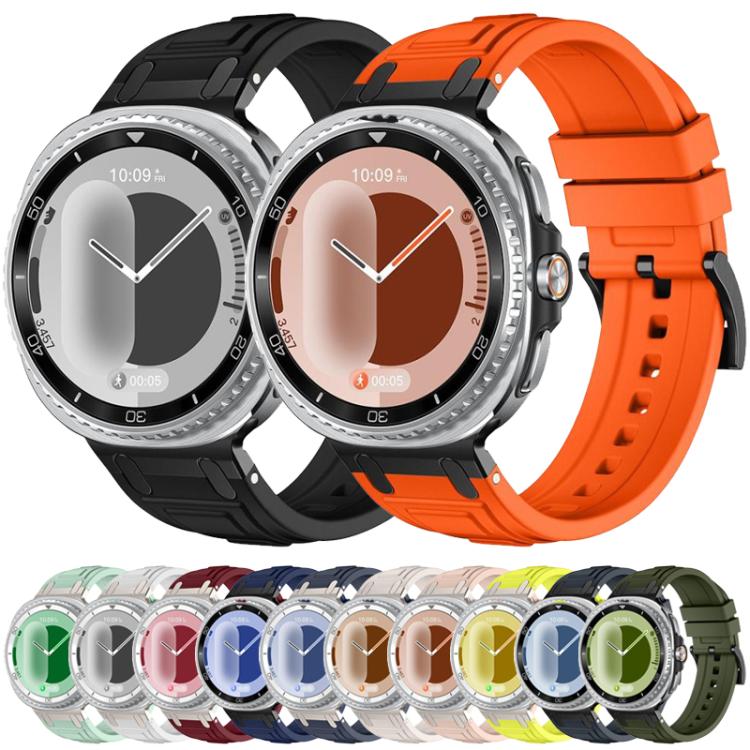 สายรัดนาฬิกาซิลิโคนเกราะสามชั้น สำหรับ Samsung Galaxy Watch8 / Watch8 Classic