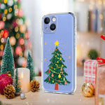 เคสโทรศัพท์ TPU พิมพ์ลายธีมคริสต์มาส สำหรับ iPhone 15