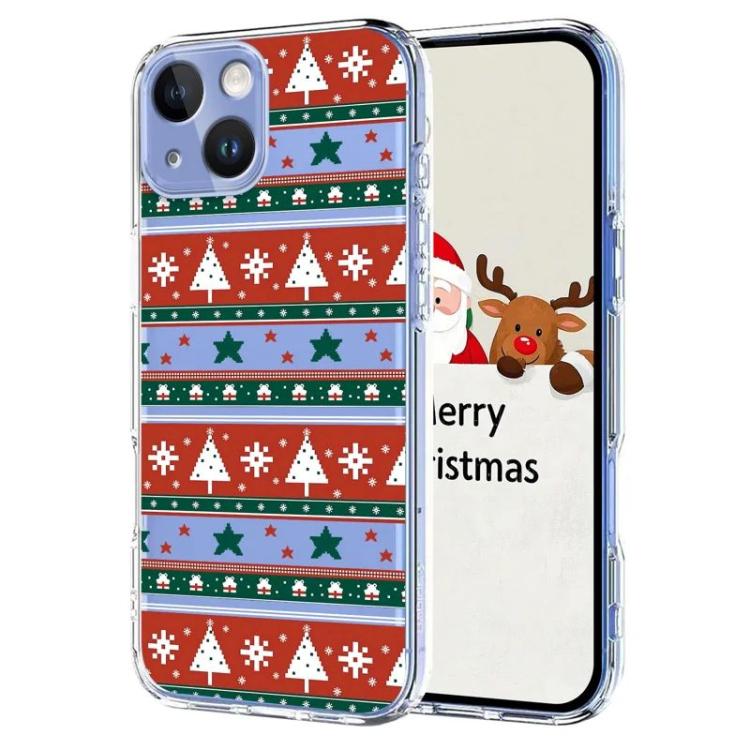 เคสโทรศัพท์ TPU พิมพ์ลายธีมคริสต์มาส สำหรับ iPhone 15
