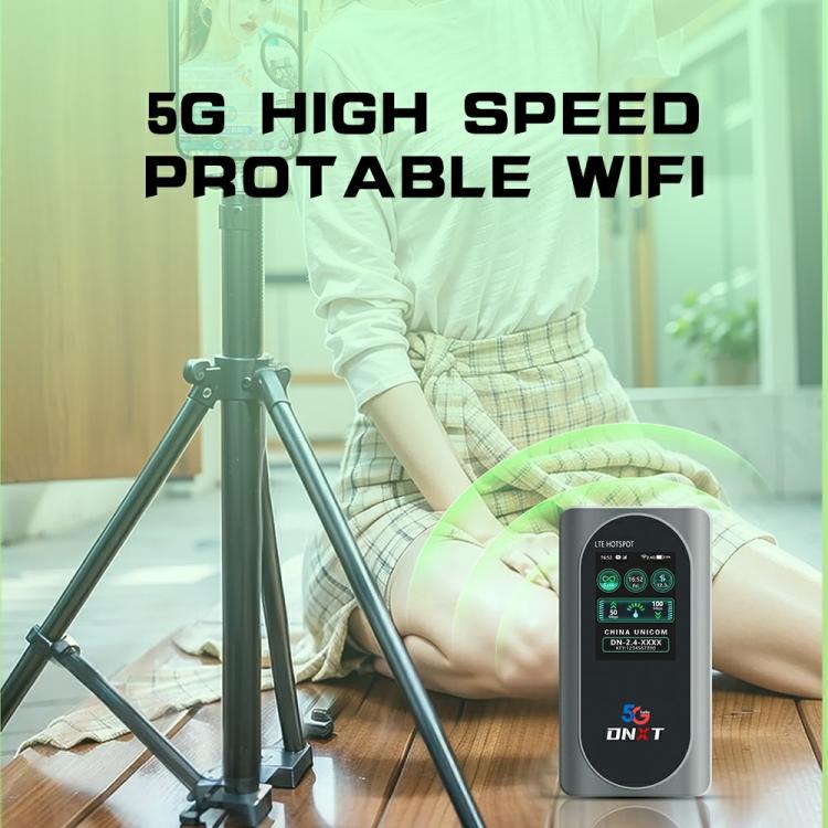M2D-E เราเตอร์ MiFi 5G แบบพกพา WiFi 6 ดูอัลแบนด์ 2.4G / 5.8G ความเร็ว 600Mbps รุ่นยูเรเชีย
