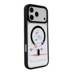 เคสโทรศัพท์ขอบดำทาสีแม่เหล็กแรงสูงซีรีส์คริสต์มาส สำหรับ iPhone 17 Pro Max, iPhone 17 Pro, iPhone 17